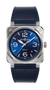 Reloj Bell & Ross BR 03-92 Automático de 41 mm en Acero Inoxidable con Esfera Azul