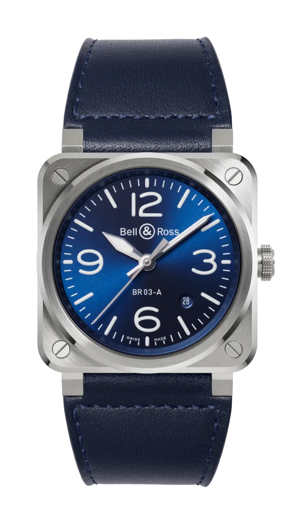 Reloj Bell & Ross BR 03-92 Automático de 41 mm en Acero Inoxidable con Esfera Azul