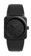 Reloj Bell & Ross BR 03-92 de cerámica automático de 41 mm en negro phantom