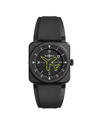 Reloj Bell & Ross BR 03 Gyrocompass Type Aviation Automático de 41 mm en Caja de Cerámica Negra