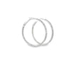 Arracadas en 14K en Oro Blanco con 1.37CT en Diamantes