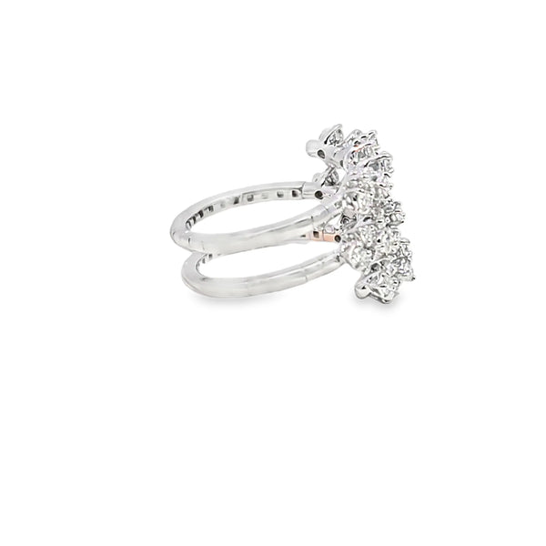 Anillo de dama en oro de 18K OB con diamante de 1.15 ct colección Mimosa- Damiani