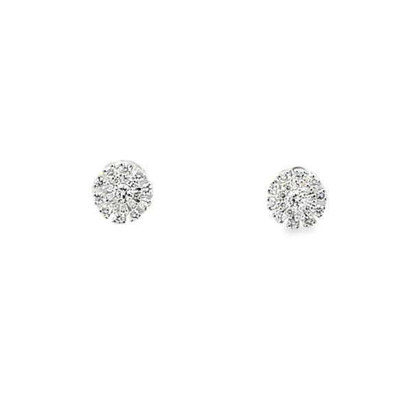 Aretes en oro de 18K OB con diamante de 0.21 ct colección Margherita - Damiani