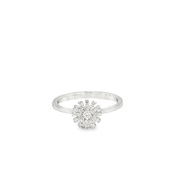 Anillo de dama en oro de 18K OB con diamante de 0.16 ct colección Margherita - Damiani