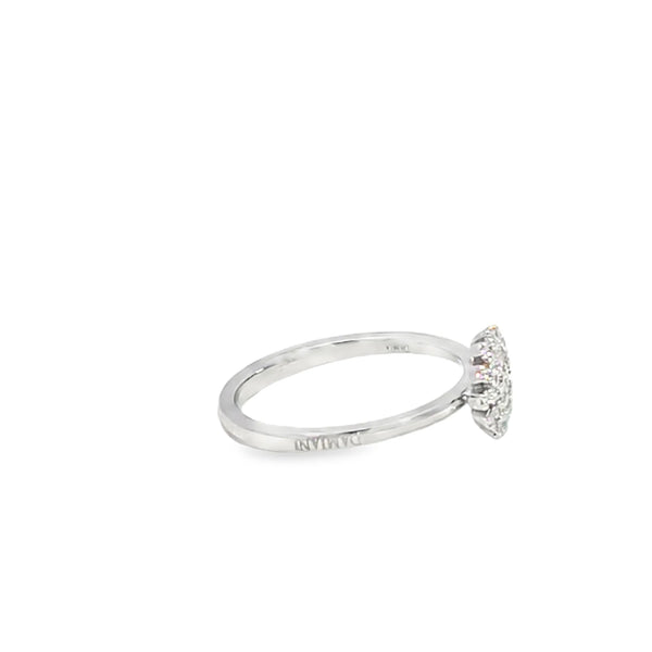 Anillo de dama en oro de 18K OB con diamante de 0.16 ct colección Margherita - Damiani