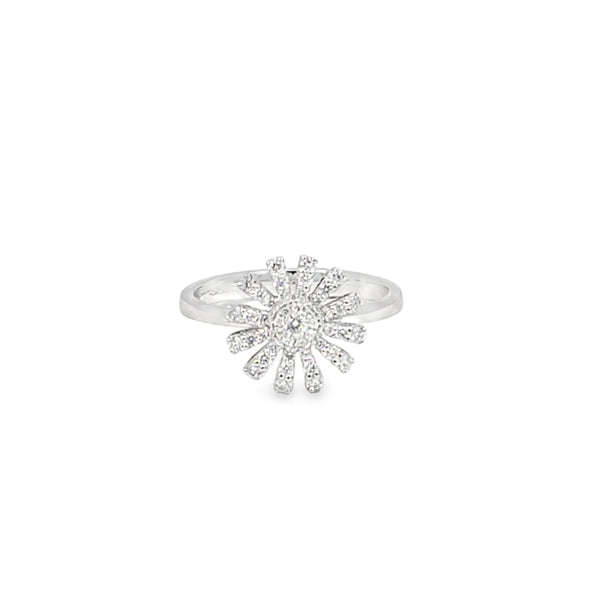 Anillo de dama en oro de 18K OB con diamante de 0.36 ct colección Margherita - Damiani