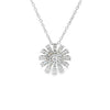 Dije con cadena en oro de 18K OB con diamante de 0.65 ct colección Margherita - Damiani