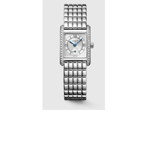 Reloj Longines Dolcevita Acero Cuarzo 21MM con Brillantes