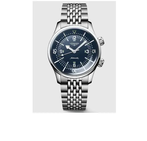 Reloj Longines Heritage Acero Automático 39MM Azul