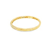 Brazalete en oro amarillo de 18K con diamantes de 1.55 ct, diseño majestuoso
