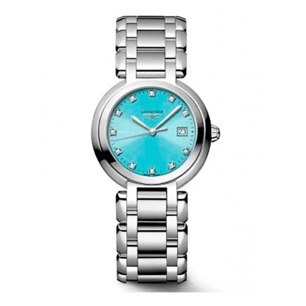 Reloj Longines Primaluna Acero Automático 30MM Azul