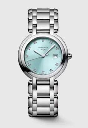 Reloj Longines Primaluna Acero Automático 30MM Azul