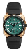 Reloj Bell & Ross BR 03-92 Automático de 42 mm en Caja de Bronce con Esfera Verde