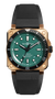 Reloj Bell & Ross BR 03-92 Automático de 42 mm en Caja de Bronce con Esfera Verde
