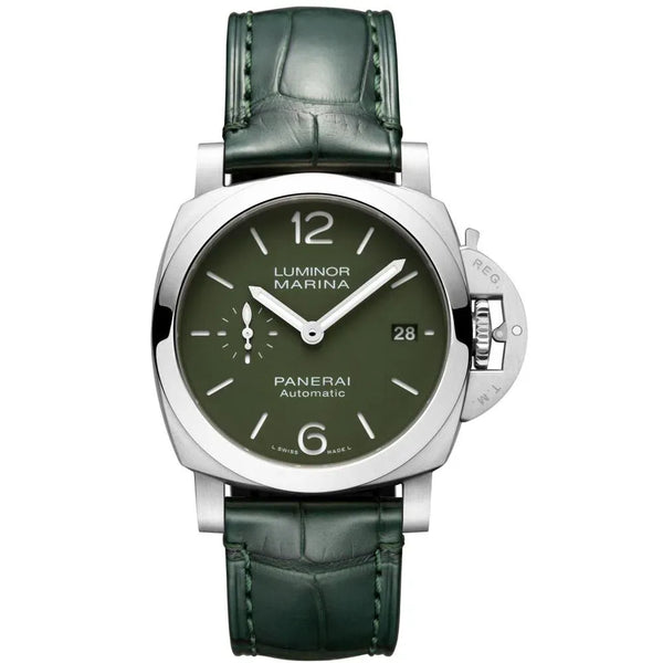 Reloj Panerai Luminor de acero automático de 40 mm en verde