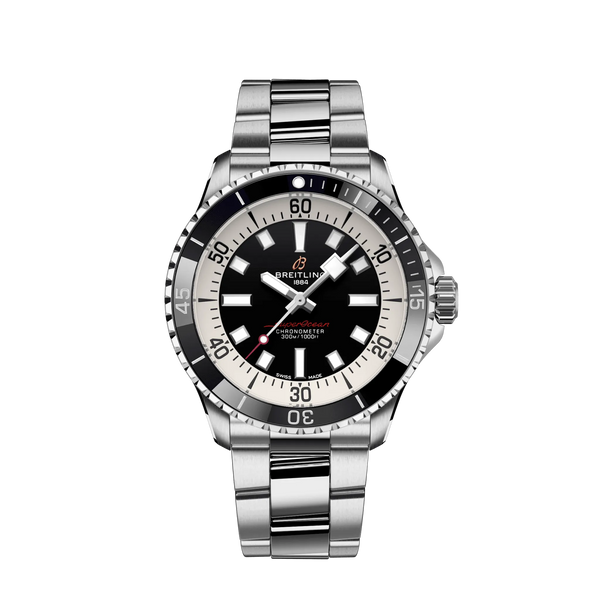 Reloj Breitling Superocean de acero automático de 42 mm en negro