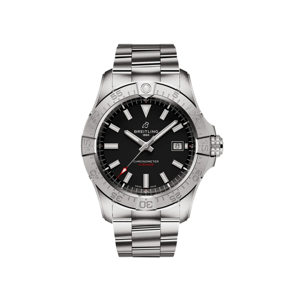 Reloj Breitling Avenger de acero automático de 42 mm en negro