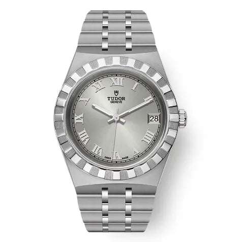 Reloj Tudor Royal Automático de 34 mm en Acero Inoxidable con Esfera Plateada