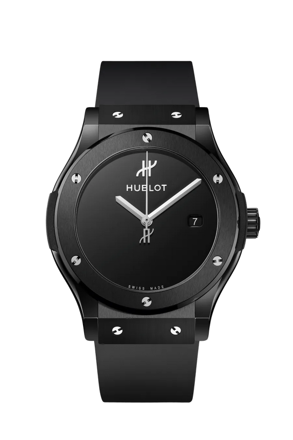 Reloj Hublot Classic Fusion Original Automático de 42 mm en Caja de Cerámica con Esfera Negra