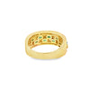 Anillo para Dama en 14K en Oro Amarillo con 0.67Ct en Diamantes y 1.40CT en Esmeraldas