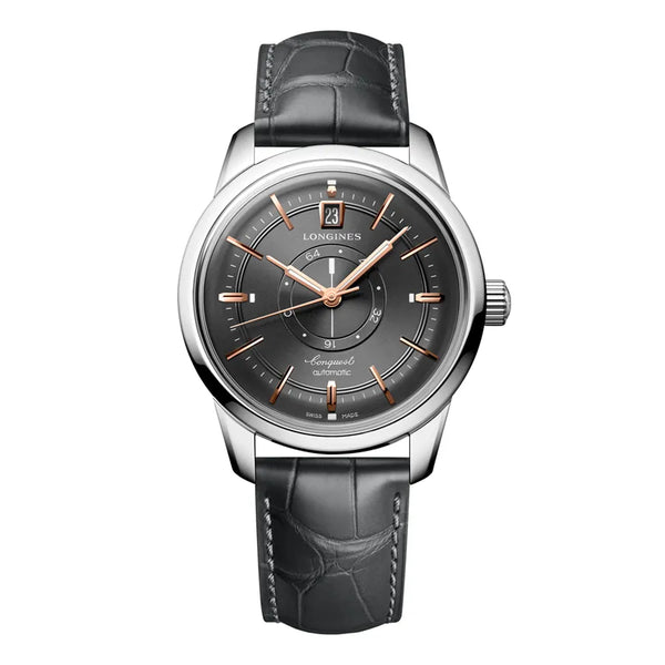 Reloj Longines Conquest Acero Automático 38MM Gris