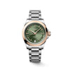 Reloj Longines Conquest Bicolor Automático 34MM Verde