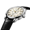 Reloj Longines Conquest Acero Automático 39MM Blanco con Reserva de Marcha