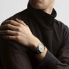 Reloj Longines Conquest Acero Automático 39MM Blanco con Reserva de Marcha