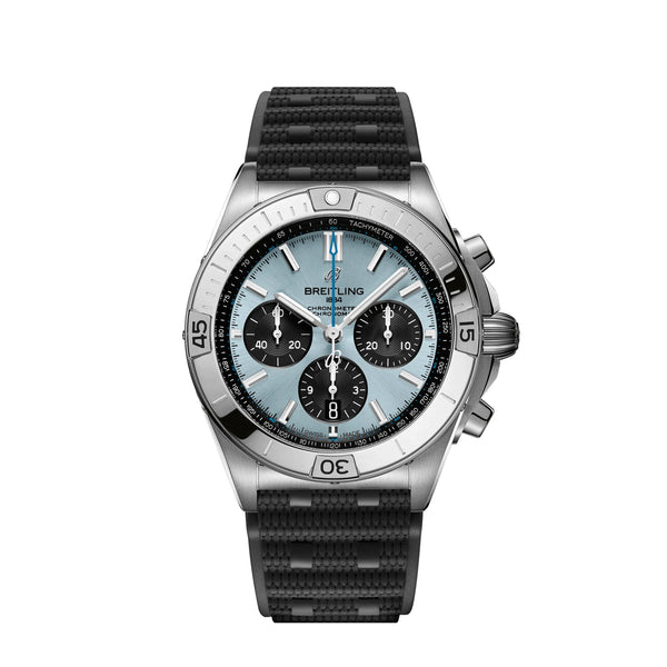Reloj Breitling Chronomat de acero automático de 42 mm con cronógrafo en Icy Blue