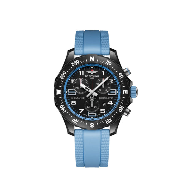 Reloj Breitling Endurance Pro de carbono de cuarzo de 38 mm en azul