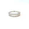 Churumbela en 14k en Oro Blanco con 0.45 CT en Diamantes