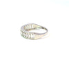 Churumbela en 14k en Oro Blanco con 0.45 CT en Diamantes