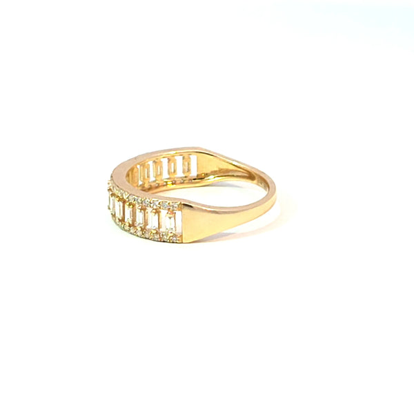 Churumbela en 14k en Oro Amarillo con 0.44 CT en Diamantes