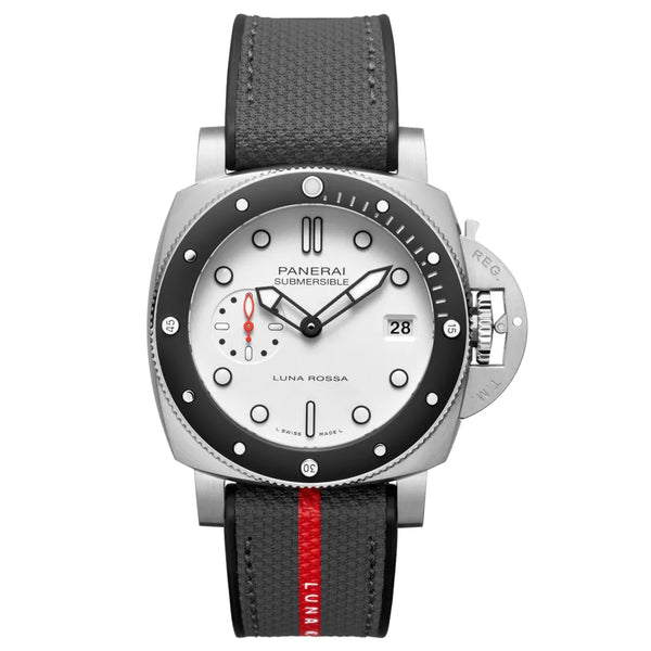 Reloj Panerai Submersible de acero automático de 42 mm edición Luna Rossa