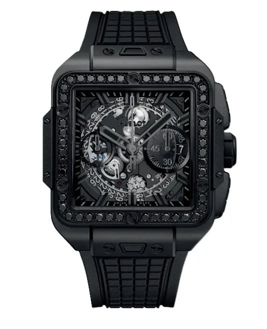 Reloj Hublot Square Bang Chronograph Automático de 42 mm en Caja de Cerámica