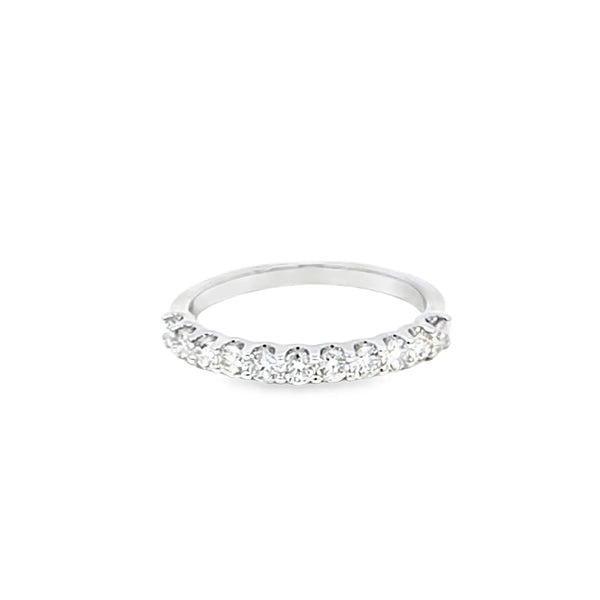 Churumbela en oro blanco de 14K con 0.54 ct de diamantes