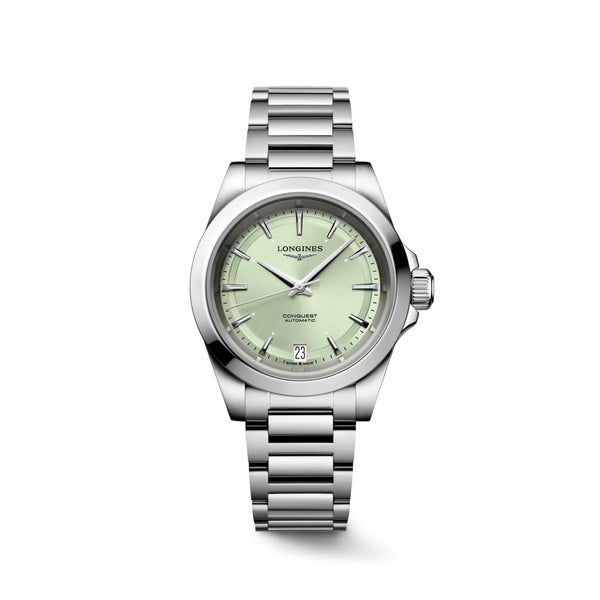 Reloj Longines Conquest Acero Automático 34MM Verde