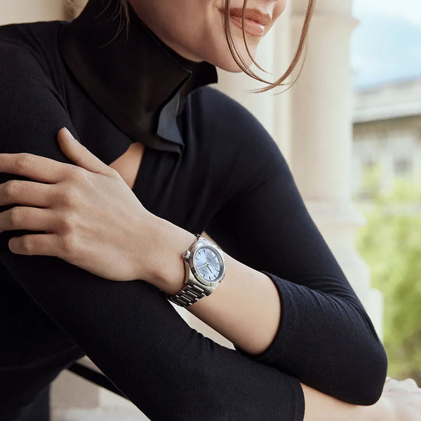 Reloj Longines Conquest Acero Automático 34MM Azul