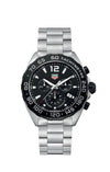 Reloj TAG Heuer Formula 1 Cronógrafo de 43 mm en Acero Inoxidable con Movimiento de Cuarzo y Esfera Negra