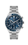 Reloj TAG Heuer Carrera Cronógrafo Automático de 44 mm en Acero Inoxidable con Esfera Azul