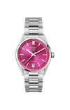 Reloj TAG Heuer Carrera Automático de 36 mm en Acero Inoxidable con Esfera Rosa