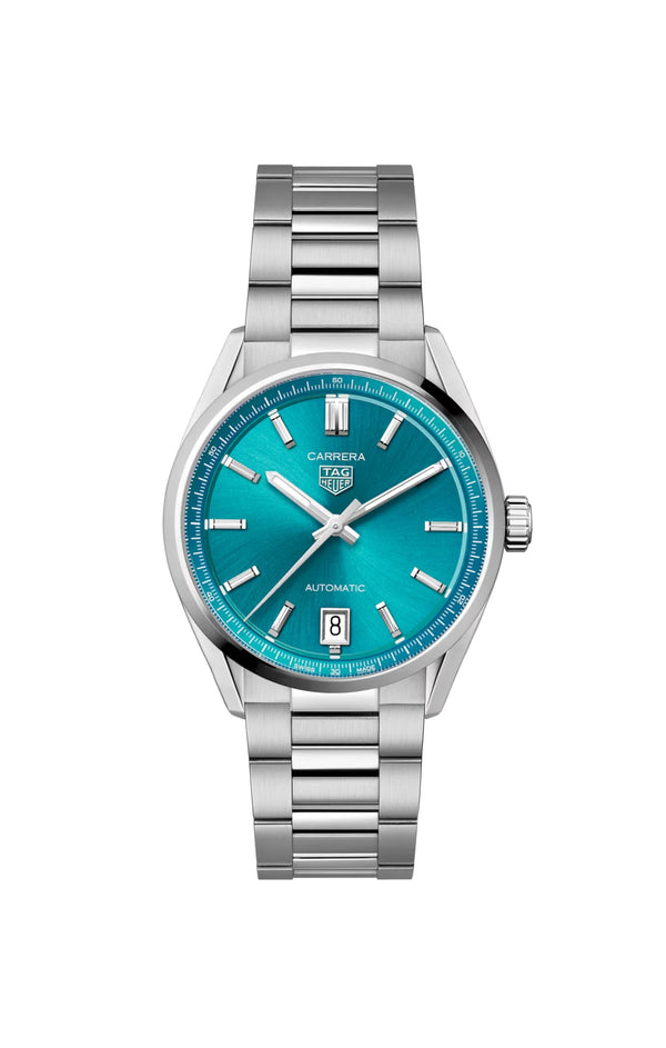 Reloj TAG Heuer Carrera Automático de 36 mm en Acero Inoxidable con Esfera Azul