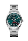 Reloj TAG Heuer Carrera GMT Automático de 41 mm en Acero Inoxidable con Esfera Verde