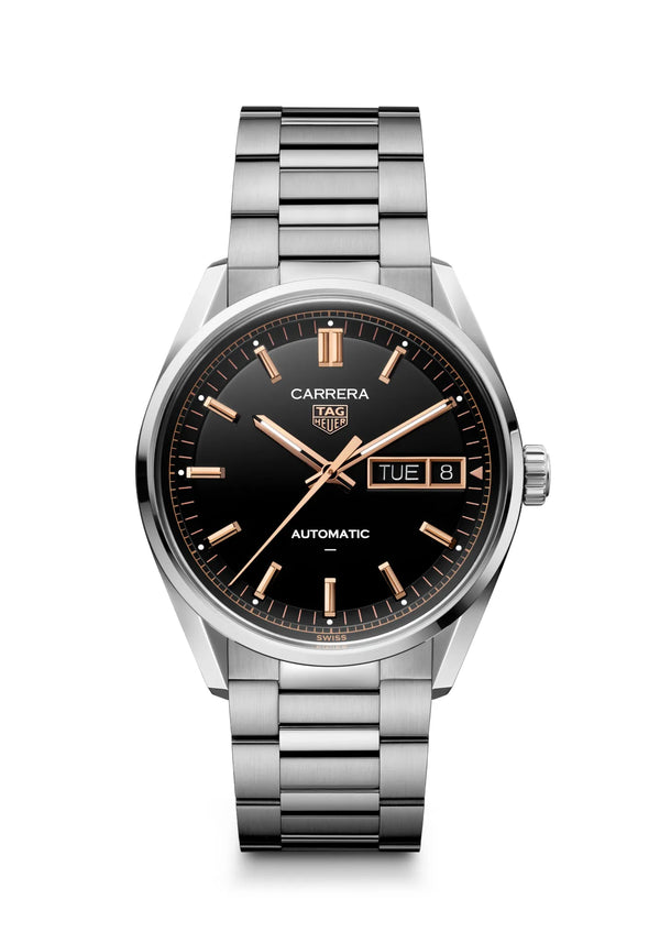 Reloj TAG Heuer Carrera Automático de 41 mm en Acero Inoxidable con Esfera Negra