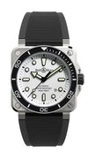 Reloj Bell & Ross BR 03 Automático de 42MM en Acero Inoxidable Driver con Esfera Blanca