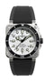 Reloj Bell & Ross BR 03 Automático de 42MM en Acero Inoxidable Driver con Esfera Blanca