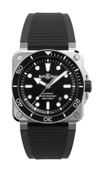 Reloj Bell & Ross BR 03 Automático de 42MM en Acero Inoxidable Driver con Esfera Negra
