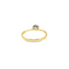 Anillo Solitario en Oro Amarillo de 14K con Brillante de 0.19 ct, calidad H VS1.