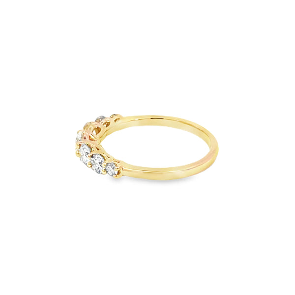Churumbela en 14K en Oro Amarillo con 1.00CT en Diamantes calidad H VS1
