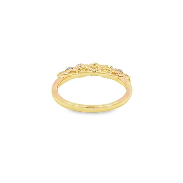Churumbela en 14K en Oro Amarillo con 1.00CT en Diamantes calidad H VS1